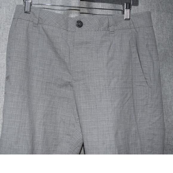 James Perse Los Angeles Gray Crosshatch Dress Pants Size 30 - Picture 2 of 3